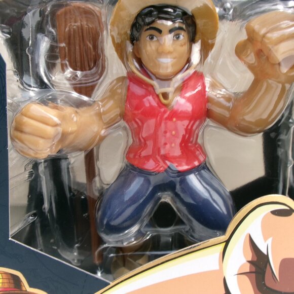 Heroes of Goo Jit Zu Ultra Goo One Piece Luffy Stretch Collectible 7-inch Figure - Picture 4 of 10
